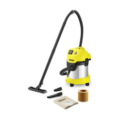 Пылесос Karcher WD 3 P Premium +перчатки
