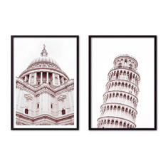 Набор постеров Архитектура №2 - 40х60 см - 2 шт. Дом Корлеоне