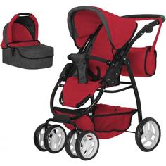 Коляска для кукол Carrello Avanti 2 в 1 Red