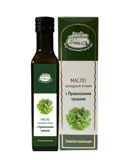 Масло сыродавленное Яства из деревни "Золотая коллекция" с прованскими травами 250 мл