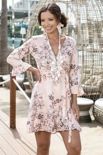 Платье женское Indiano Natural 2323 N-72V бежевое L