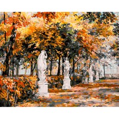 Раскраска по номерам Санкт-Петербург. Летний сад. Белоснежка 453-ART