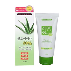 Гель для лица и тела с 99% алоэ Успокаивающий Well-being Health Pharm, 150 гр