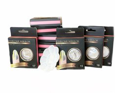 Хром пигмент для дизайна 10 штук + палитра для смешивания красок в подарок Alex Beauty Concept