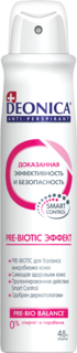 Женский дезодорант-антиперспирант Deonica "Pre-Biotic эффект", 200 мл