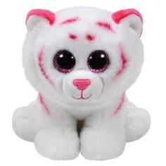 Мягкая игрушка TY Табор тигр розово-белый 15см 42186