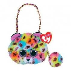 Мини-сумочка TY Жизель леопард 95216