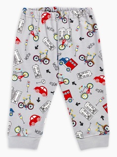 Штанишки Веселый малыш "Beep-Beep" серые 33320/bb/Набивка р.86