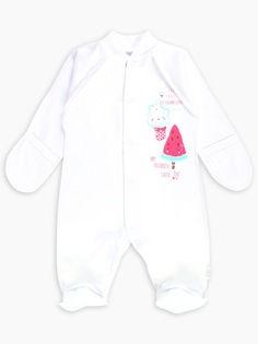 Комбинезон Веселый малыш "Ice Melon" 252/322/im р.белый р.62