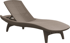 Шезлонг Keter Pacific 17195066/КАП коричневый