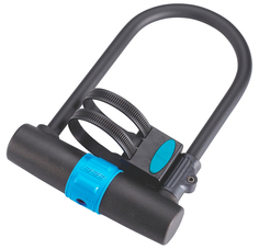 Велозамок BBB BBL-28 U-vault 250 mm x 170 mm Plus Bracket