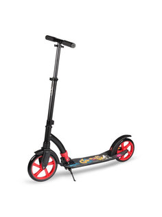 Самокат Indigo Go black/red