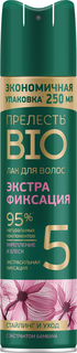 Лак для волос Прелесть Био экстрафиксация с экстрактом бамбука 250 мл