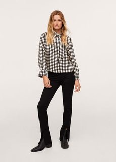 Блузка с геометрическим принтом - Quant Mango