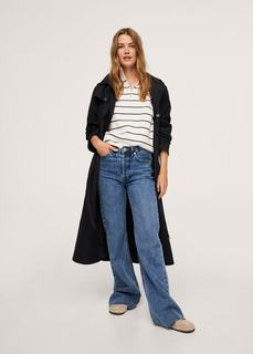 Жилет из трикотажа в полоску - Rizonr Mango