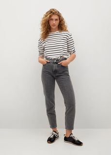 Джинсы Mom-fit 100% хлопок - Mom80 Mango