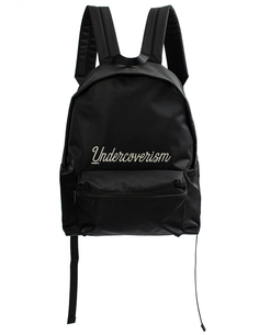 Черный рюкзак с вышивкой Undercoverism
