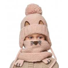 Шарф-снуд Totti Сливка, розовый