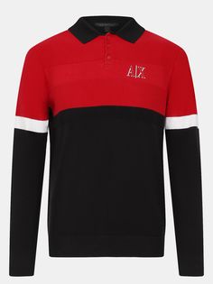 Armani Exchange Джемпер с воротом поло