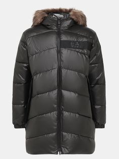 EA7 Emporio Armani Удлиненная куртка