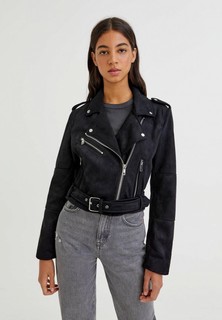 Куртка кожаная Pull&Bear