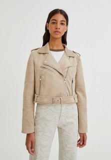 Куртка кожаная Pull&Bear