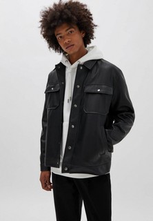 Куртка кожаная Pull&Bear