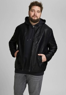 Куртка кожаная Jack & Jones