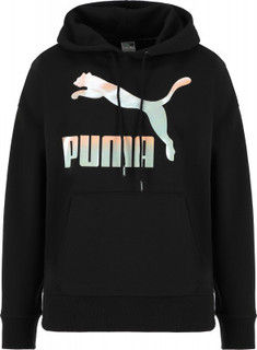 Худи женская Puma Classics Logo, размер 42-44
