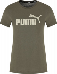 Футболка женская Puma Ess Logo, размер 44-46