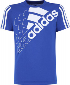 Футболка для мальчиков adidas Essentials Logo, размер 164