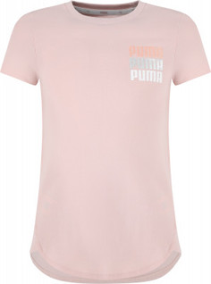 Футболка для девочек Puma Alpha Style, размер 128-134