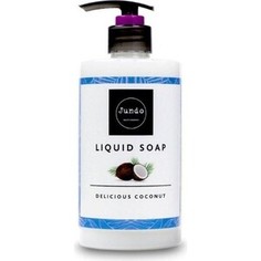 Крем-мыло Jundo увлажняющее Delicious coconut с гиалуроновой кислотой, 500 мл