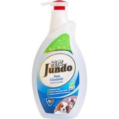 Гель для уборки Jundo концентрированный за дом-ми животными Pets cleanser с ионами серебра и коллагеном, 1 л