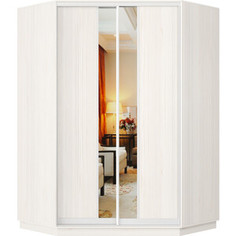 Шкаф-купе Классика 72 (каркас каттхульт, фасады 12/13 каттхульт) профиль белый глянец 72.2200.1100.600.(12.13.).03.(03.03.).06