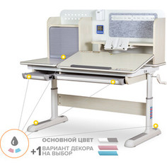 Детский стол Mealux Winnipeg Multicolor MG (BD-630 MG Multicolor) столешница белый дуб/ножки белые накладки белые
