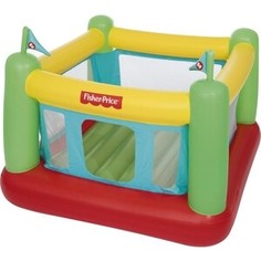Игровой центр-батут Bestway 175х173х135см Fisher Price с мячами (50шт), встр.нас. 220В, до 85кг, от 3 лет