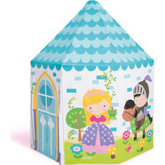 Игровой домик Intex 104х104х13см Домик Принцессы 3-6 лет