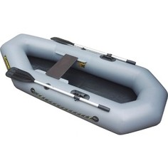 Надувная лодка Leader Компакт-220 (серая)