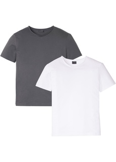 Футболка Slim Fit (2 шт.) Bonprix
