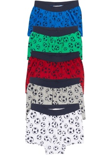 Шорты-боксеры для мальчика из биохлопка (5 шт.) Bonprix