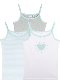 Майка для девочки, 3 шт. Bonprix