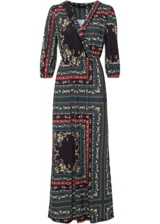 Платье макси с узором Bonprix