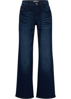 Джинсы стрейч Wide Leg Bonprix