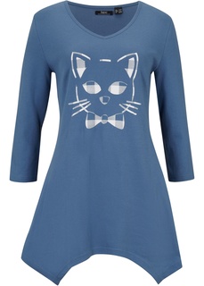 Футболка длинная Bonprix