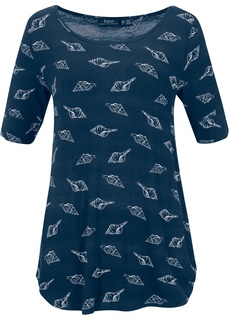 Футболка длинная Bonprix