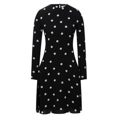 Платье из вискозы Saint Laurent