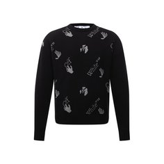 Хлопковый свитер Off-White