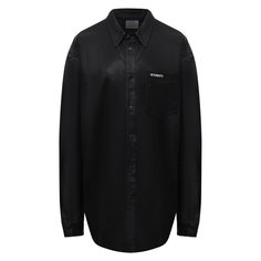 Кожаная рубашка VETEMENTS