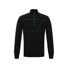 Свитер из шерсти и шелка Zilli Sport
